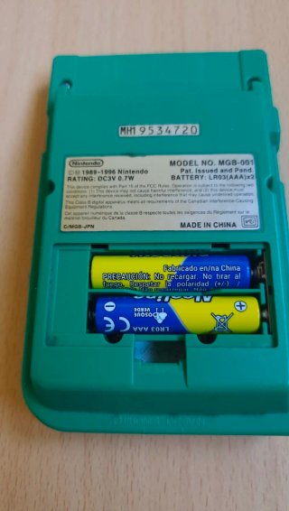 Nintendo Game Boy Pocket Verde