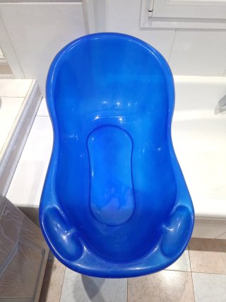 Bañera para bebé azul