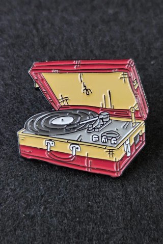 Pin Tocadiscos Vintage