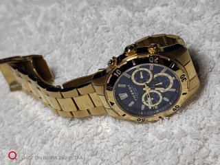 Reloj Viceroy Dorado Esfera Azul Cronógrafo