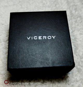 Reloj Viceroy Dorado Esfera Azul Cronógrafo