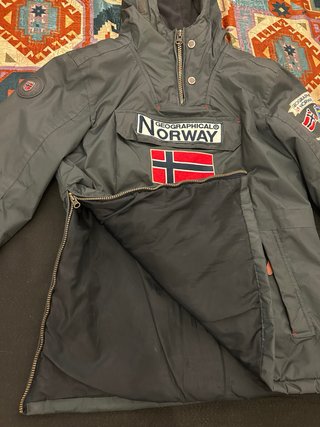 Abrigo Geographical Norway Gris