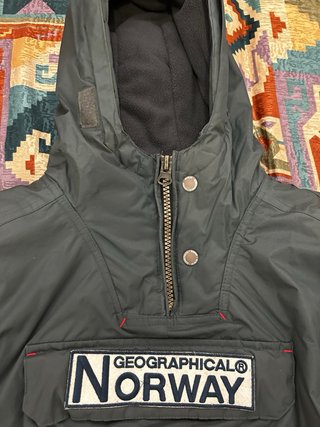 Abrigo Geographical Norway Gris