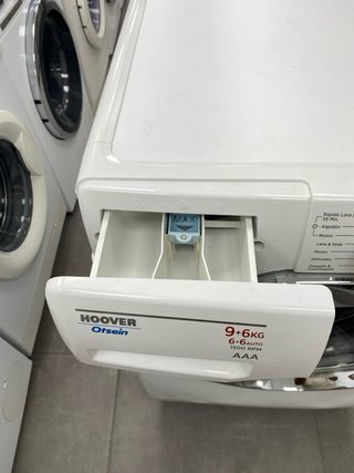 Lavasecadora Otsein hoover 9+6kg clase AAA + envio
