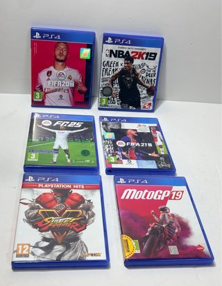Pack PlayStation 4 con mando y 6 juegos