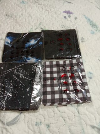 Bufandas con diseños variados