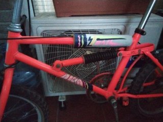 Bicicleta BMX GAC Akimoto AKM Roja años 80