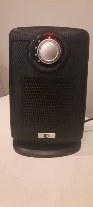 Calefactor Eléctrico Negro