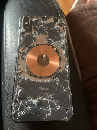 Parti iPhone XS Max in argento