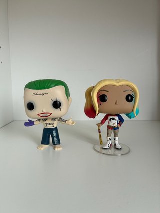 2 Figuras Funko Pop Joker y Harley Quinn