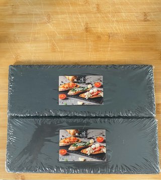 Set 2 Piatti Ardesia AC 11x30 cm