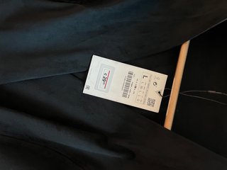 Mono corto Zara negro talla L