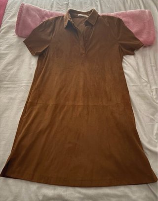 Vestido de antelina Mango