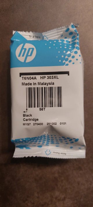 Cartucho de Tinta HP 303 XL Negro