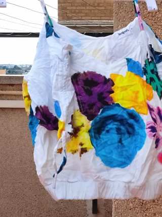 Top Desigual Multicolor Talla S
