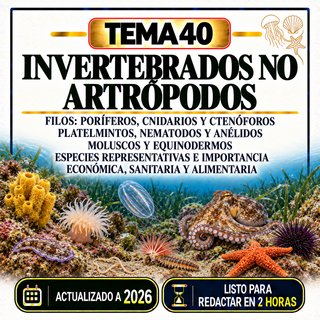 Temario Oposiciones Biología y Geología Tema 40