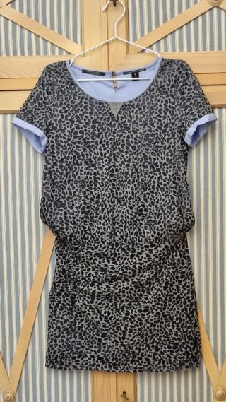 Vestido Maison Scotch. Animal Print Talla U