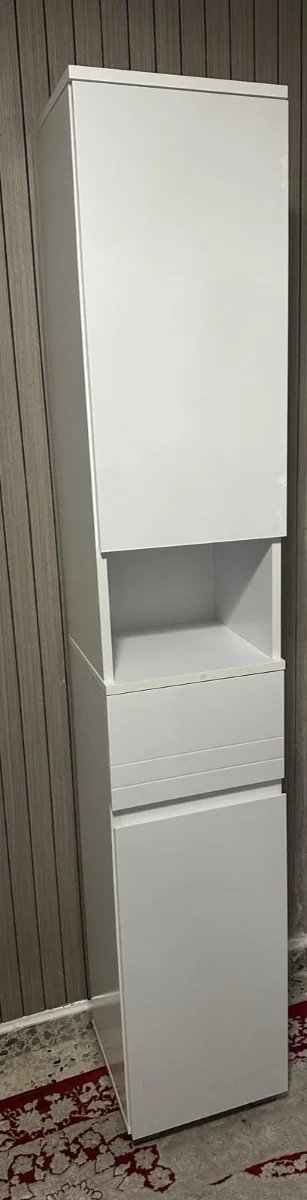 Mueble Auxiliar Alto Blanco