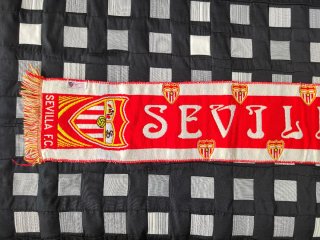 Bufanda vintage Sevilla fútbol oficial