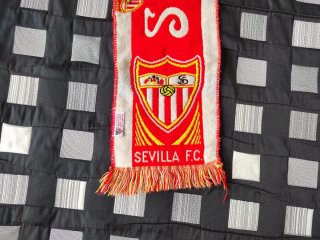Bufanda vintage Sevilla fútbol oficial