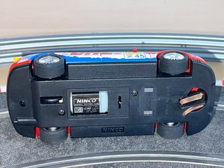 52- Scalextric Ninco AUDI A4 DHL #45 ABT slot 1:32