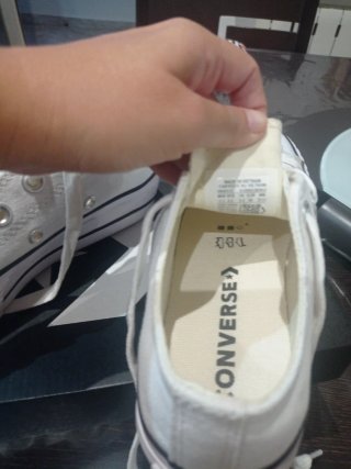 Converse All Star Plataforma Blancas