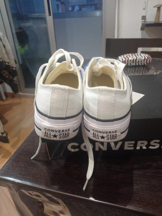 Converse All Star Plataforma Blancas