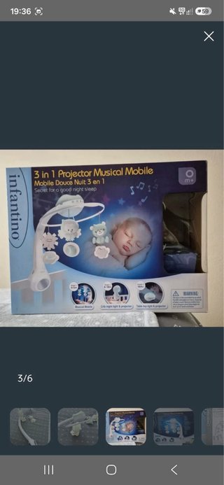 Móvil cuna bebé nuevo