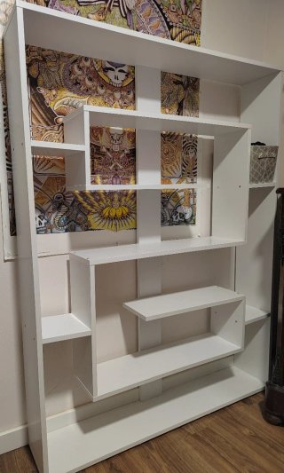 Estantería de Diseño Blanca