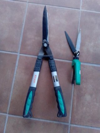 Set di 2 forbici da potatura