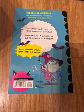 5 libros escola de monstres en català