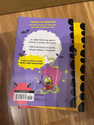 5 libros escola de monstres en català