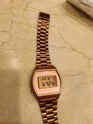 Reloj Casio Dorado Rosado