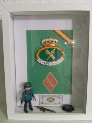 Cuadro Guardia Civil Playmobil
