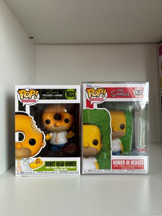 2 Figuras Funko Pop Homer Simpson