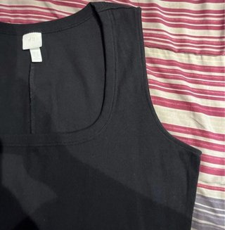 Vestido negro H&M