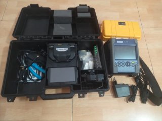 Fusionadora Fujikura 35S, OTDR E136FB y Bobina.