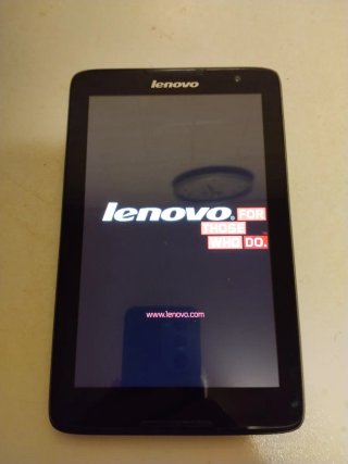 Tablet Lenovo Negra