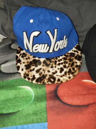 Gorra New York Azul y Marrón