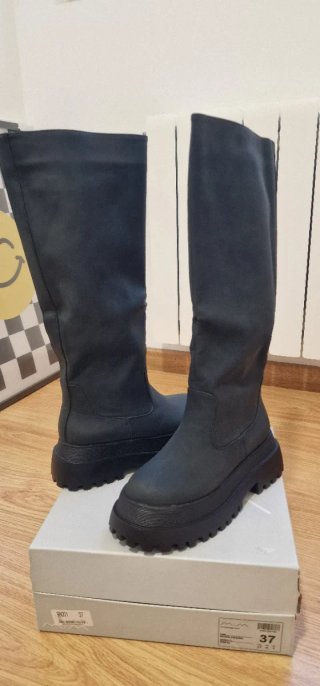 Botas MIM Roma negras talla 37 nuevas con caja