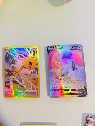 Lote de 5 Cartas Pokémon