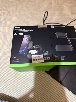 Base de Carga Belkin UltraCharge Pro 3-en-1