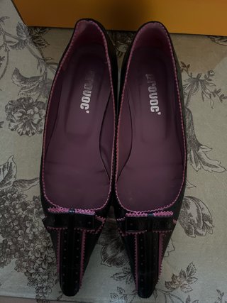 Baletas UOUO Moradas y Rosas Talla 39