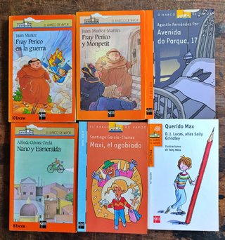 Lote 6 Libros El Barco de Vapor (Serie Naranja)