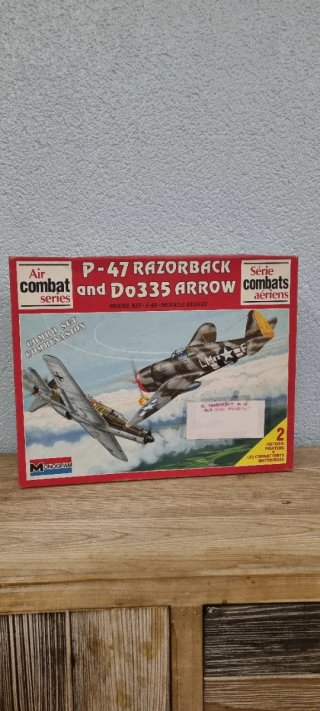 Pack Maquetas P-47 Razorback y Do335 Arrow