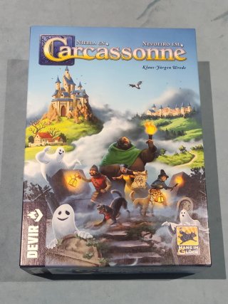 Niebla en Carcassonne juego de mesa