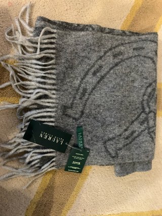 Bufanda Lauren Ralph Lauren Gris