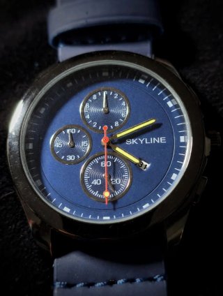 Reloj SKYLINE Azul Marino