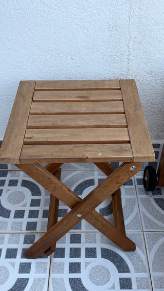 Taburete Plegable de Madera IKEA