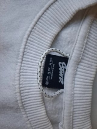 Sudadera blanca hombre Stüssy